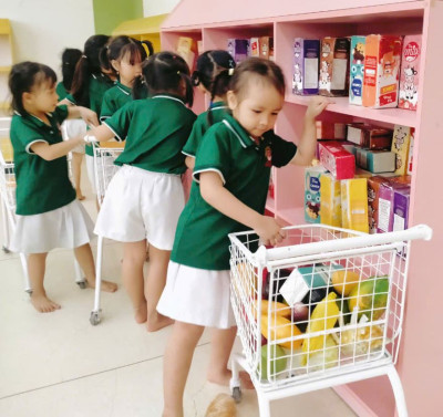 Trường MN Bạch Yến tổ chức tham quan và trải nghiệm khu vui chơi Helio